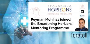 Peyman Moh Joins the Broadening Horizons Mentoring Programme